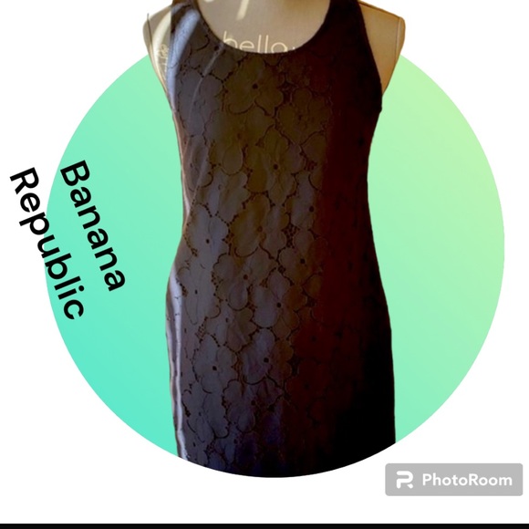 Banana Republic Dresses & Skirts - 🦋 banana republic🦋  Blue Eyelt Dress🦋